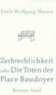 Cover: Zerbrechlichkeit oder die Toten der Place Baudoyer Cover: Zerbrechlichkeit oder die Toten der Place Baudoyer