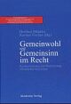 Cover: Gemeinwohl und Gemeinsinn