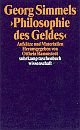 Cover: Georg Simmels Philosophie des Geldes Cover: Georg Simmels Philosophie des Geldes