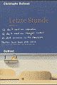 Cover: Letzte Stunde