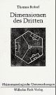 Cover: Dimensionen des Dritten