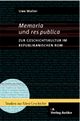 Cover: Memoria und res publica