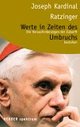 Cover: Werte in Zeiten des Umbruchs