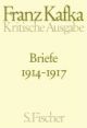 Cover: Franz Kafka: Briefe 1914-1917