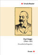 Cover: Paul Singer (1844-1911) Cover: Paul Singer (1844-1911)