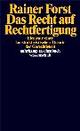 Cover: Das Recht auf Rechtfertigung Cover: Das Recht auf Rechtfertigung