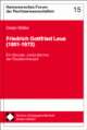 Cover: Friedrich Gottfried Leue (1801 bis 1872) Cover: Friedrich Gottfried Leue (1801 bis 1872)