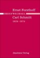 Cover: Ernst Forsthoff - Carl Schmitt: Briefwechsel