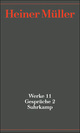 Cover: Heiner Müller: Werke 11 Cover: Heiner Müller: Werke 11