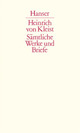 Cover: Heinrich von Kleist: Sämtliche Werke und Briefe - Münchener Ausgabe