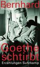 Cover: Goethe schtirbt