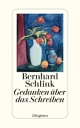 Cover: Gedanken über das Schreiben