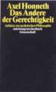 Cover: Das Andere der Gerechtigkeit Cover: Das Andere der Gerechtigkeit