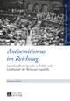 Cover: Antisemitismus im Reichstag