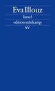 Cover: Eva Illouz. Israel - Soziologische Essays. Suhrkamp Verlag, Berlin, 2015.