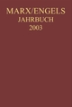 Cover: Marx-Engels-Jahrbuch 2003, 2 Bände