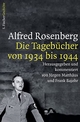 Cover: Alfred Rosenberg. Alfred Rosenberg: Die Tagebücher von 1934 bis 1944. S. Fischer Verlag, Frankfurt am Main, 2015.