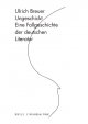 Cover: Ulrich Breuer. Ungeschickt - Eine Fallgeschichte der deutschen Literatur. Wilhelm Fink Verlag, Paderborn, 2020.