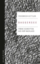 Cover: Friedrich Kittler. Baggersee - Frühe Schriften aus dem Nachlass. Wilhelm Fink Verlag, Paderborn, 2015.