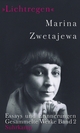 Cover: Marina Zwetajewa. "Lichtregen" - Ausgewählte Werke, Band 2: Essays und Erinnerungen. Suhrkamp Verlag, Berlin, 2020.