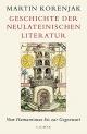 Cover: Martin Korenjak. Geschichte der neulateinischen Literatur - Vom Humanismus bis zur Gegenwart. C. H. Beck Verlag, München, 2016.